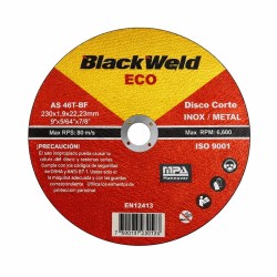 Disco Corte Inox/Metal 9´x1.9-Blackweld (ECO-BW-20230-19)