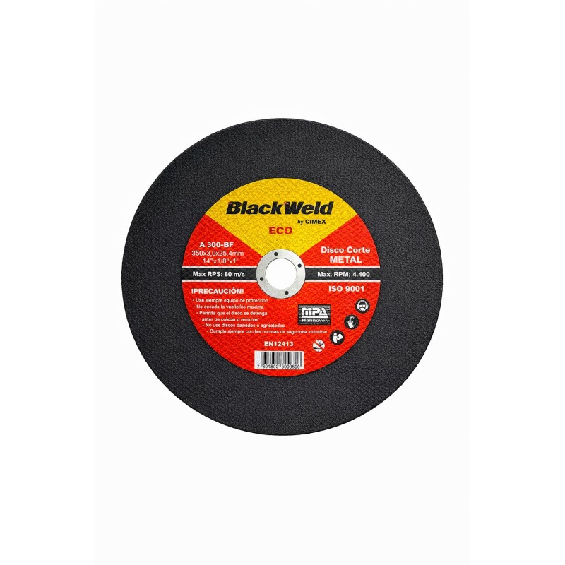 Disco Corte Metal 14´x3.0-Blackweld (ECO-BW-25350-30)