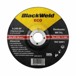 Disco Desbaste Metal 4.5´x 6.0-Blackweld (ECO-BW-35115-60)