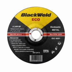 DISCO DESBASTE  METAL 7X 6,0 - BLACKWELD (BW-35180-60)
