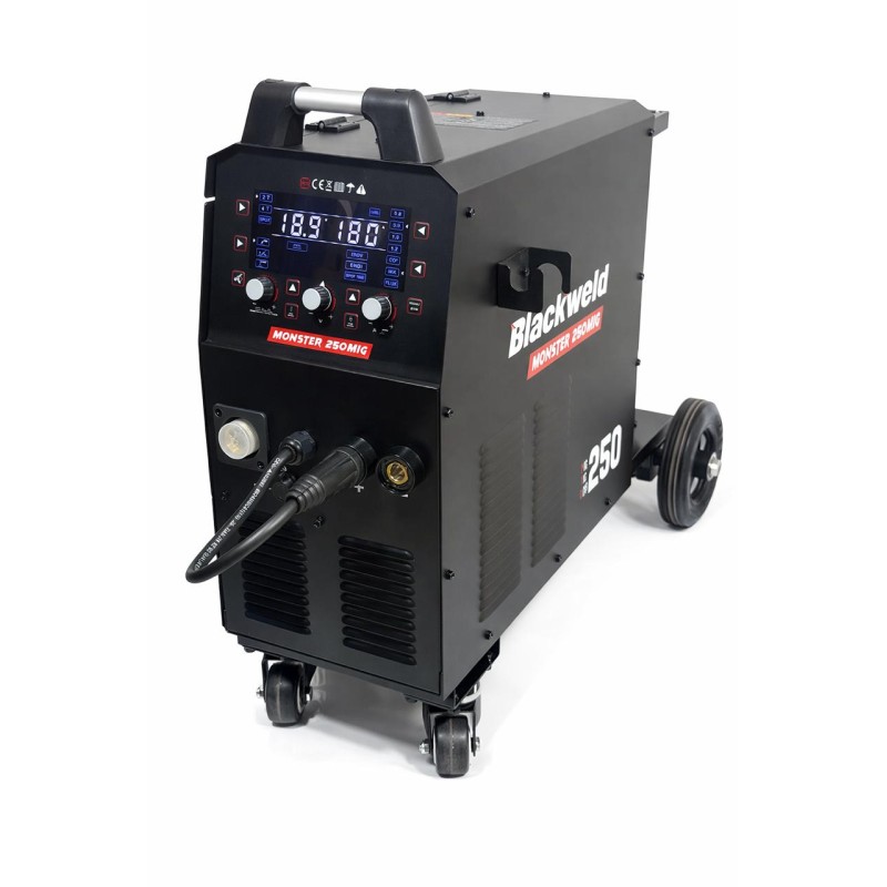 Soldadora Multiproceso BLACKWELD MONSTER250MIG 250 AMP 220 VOLTS MONSTER 250MIG