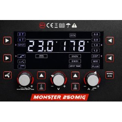 Soldadora Multiproceso BLACKWELD MONSTER250MIG 250 AMP 220 VOLTS MONSTER 250MIG