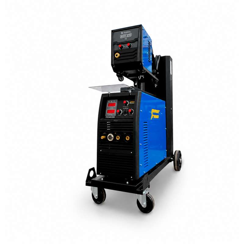 Soldadora MIG/MMA - Powertronic PT600EVO con Cabezal/ 380 Volt