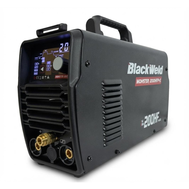 Soldadora TIG/HF/PULSO - BLACKWELD MONSTER 200HFP/200AMP/220Volt