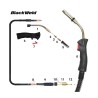 Pistola Mig Blackweld modelo Binzel 36 / 350Amp (4.5 MTS)