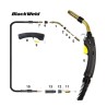 Pistola Mig Blackweld Modelo Bernard 400 Amp (4.5 MTS)