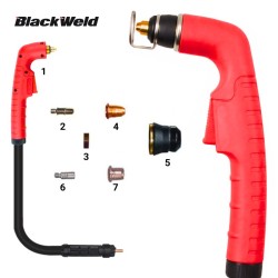Pistola Plasma T/Trafimet S45 (6MTS) Conec.1/4G (S45-6)